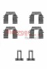 Set accesorii, placute frana VW TRANSPORTER IV platou / sasiu (70XD) (1990 - 2003) METZGER 109-1233