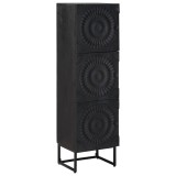 vidaXL Bufet Negru 35 x 30 x 120 cm 42020082