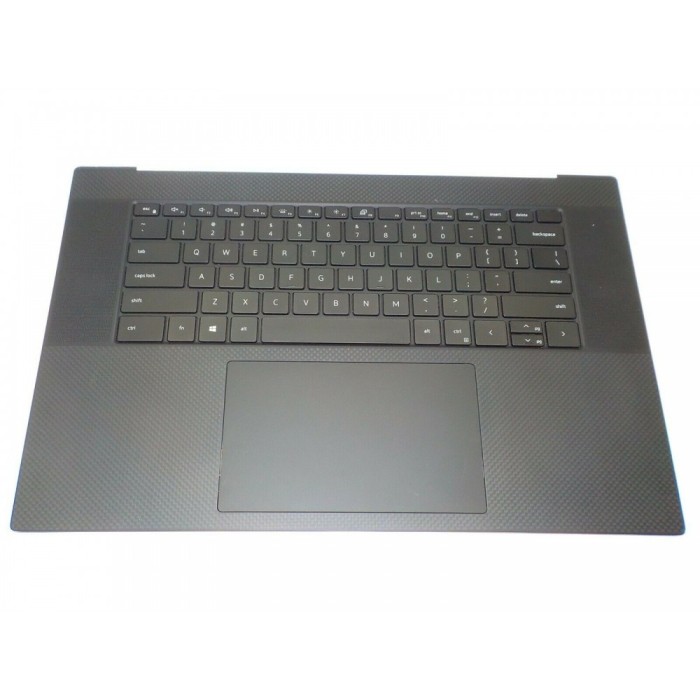 Carcasa superioara cu tastatura palmrest Laptop, Dell, XPS 17, 9700, 9710, 0DW67K, DW67K, iluminata, layout US