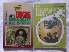 ALTE ENIGME NEELUCIDATE ALE ISTORIEI - PAUL STEFANESCU + DIN ENIGMELE CELEBRE ALE ISTORIEI