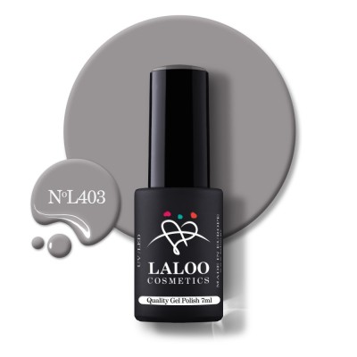 403 Pastel Grey | Laloo gel polish 7ml foto