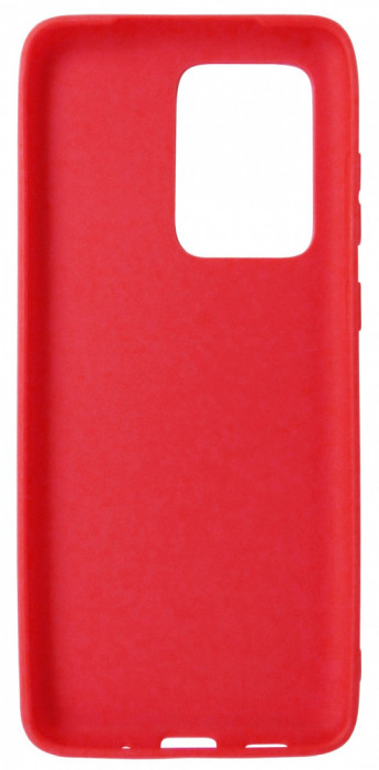 Husa silicon TPU Matte rosie pentru Samsung Galaxy S20 Ultra (SM-G988F)