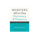 Webster's All-In-One Dictionary and Thesaurus, Third Edition