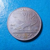 50 CENTESIMI 1942 ITALIA, Europa