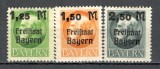 Bayern.1919/20 Regele Ludwig III-supr. XB.13, Nestampilat