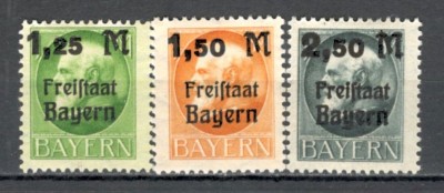 Bayern.1919/20 Regele Ludwig III-supr. XB.13 foto