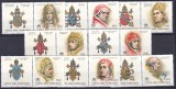 DB1 Religie Vatican 1998 8 v. + Vignete MNH, Nestampilat