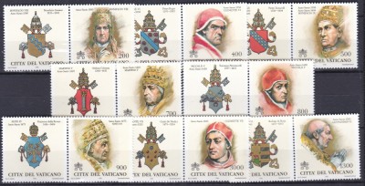 DB1 Religie Vatican 1998 8 v. + Vignete MNH foto