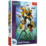 Cumpara ieftin Puzzle Trefl 100 Transformers Echipa Magnifica