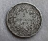 5 Francs / Franci 1875 - Franta / Hercule - moneda argint, Europa