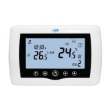 Termostat de ambient pentru centrala, wireless, PNI CT36, inteligent, Wi-Fi, programabil, afisaj digital, protectie inghet, IP30