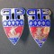 Insigna WW2 Regimentala PP police prefecture paris 1930/1940 Franța