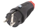 Conector Alimentare AC Tată 2P+PE 250V 16A Pe Cablu