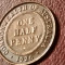 Half 1/2 penny 1926 Australia (in capsula), stare EF+ / aUNC [poze]