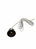 Spot led incastrat, 12V DC, 1.5W, O25x20mm, lumina naturala, negru, Q30-black