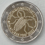 moneda 2 euro comemorativa FINLANDA 2023_Natura, UNC