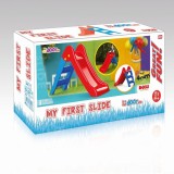 Tobogan Copii Vio Colorat EDC, 88x110x71 cm, Scara, Plastic, 2 Ani+, Max 30 Kg. Ideal Exterior, Gradina