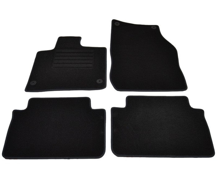 Covorase mocheta Audi Q7 3/2006- Negru, set de 4 bucati Kft Auto