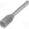 Terminal cu compresie, cablu 0.75mm2, cositorit, WEIDM&Uuml;LLER - 9019050000 H0,75/16D GR