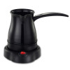 Ibric electric fara fir pentru cafea turceasca Rosberg, 600 W, 500 ml, otel inoxidabil, Negru