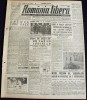 Romania Libera 1947 Nr. 756: Jaf Petrol, Proces Criminal, Razboi Grecia, Nell Cobar - Ziar de Colectie