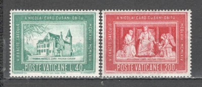 Vatican.1964 500 ani moarte Nikolaus din Kues-teolog si filozof SV.443 foto