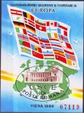 C3105 - Romania 1986 - CSCE bloc neuzat,perfecta stare