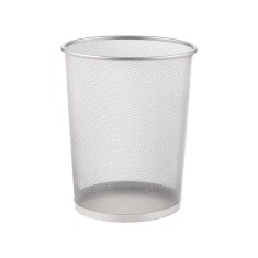 Cos gunoi MESH, 24&times;29,5&times;33,5cm, argintiu &ndash; OFFISHOP