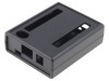 Carcasă calculator BeagleBone Black ABS neagră 77mm