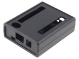 Carcasă calculator BeagleBone Black ABS neagră 77mm
