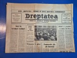 ziarul dreptatea 26 martie 1990