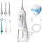 Irigator Oral Profesional pentru Dus Bucal, Sofia CONCEPT&reg;, 6 Trepte, IPX7, 2000mAh, 320 ML, White Pearl