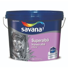 Vopsea Savana superlavabila, superalba pentru exterior, cu Silicon foto