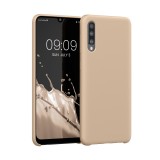 Husa Kwmobile pentru Samsung Galaxy A50, Crem, Silicon, KWM0000102C033C, Carcasa