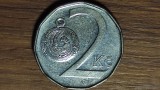 Cehia - moneda de colectie - 2 korun / coroane 2004 - lucioasa, stare foarte buna !
