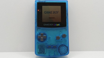 Consola Nintendo GameBoy Color - Transparent Blue foto