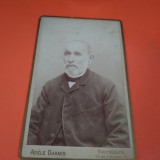 Cumpara ieftin FOTO BARBAT ANII 1900 VECHI PE CARTON GROS 10 / 7 CM DE COLECTIE RARA!