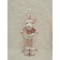 Figurina Craciun, Flippy, Ren, Picioare Telescopice, Inaltime Reglabila 44-54cm, Roz