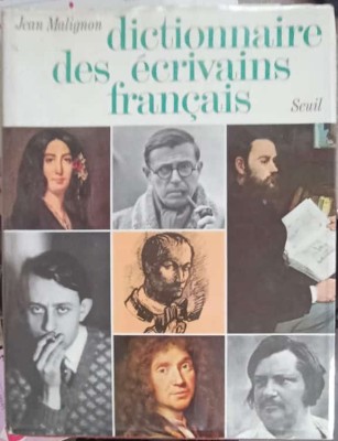 DICTIONNAIRE DES ECRIVAINS FRANCAIS-JEAN MALIGNON-252710 foto