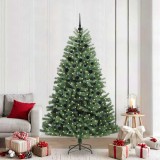VidaXL Brad de Crăciun artificial cu ramuri articulare Verde 210 cm 3395497