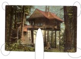 CP Sinaia - Cuibul princesei, pana in 1918, necirculata, stare buna, Fotografie