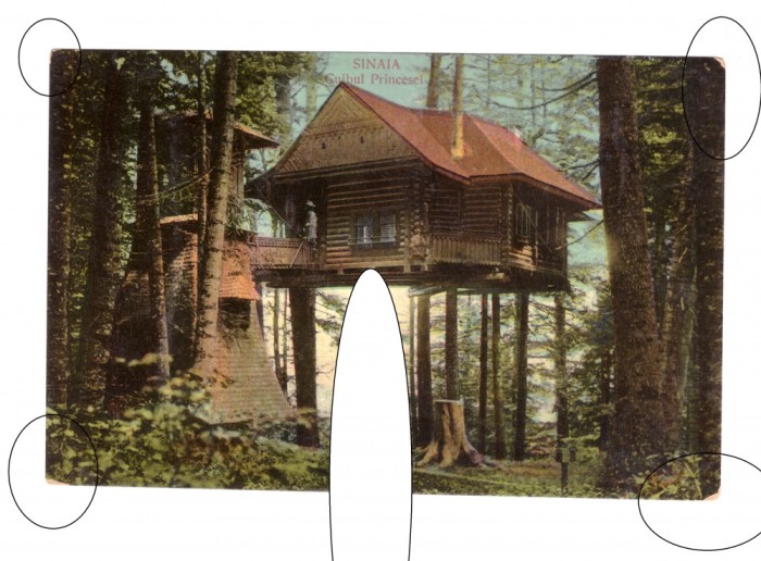 CP Sinaia - Cuibul princesei, pana in 1918, necirculata, stare buna