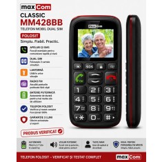 Telefon mobil Dual SIM MaxCom Classic MM428BB (Folosit)