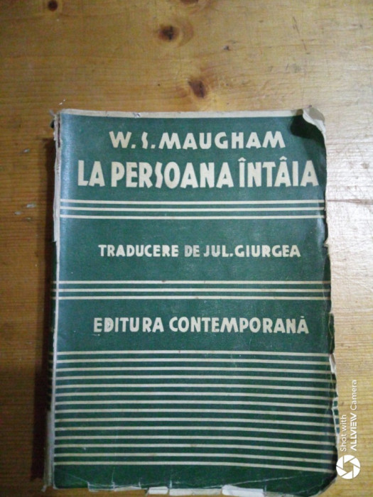 La persoana intaia-W.S.Maugham