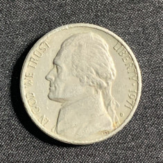 Moneda five cents 1971 USA