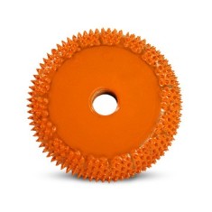Obvodov&eacute; Ihličkov&eacute; ra&scaron;pľe - &scaron;&iacute;rka 6,4mm / pr.50mm, Granulatie Saburr FOARTE ASPRA - PORTOCALIE