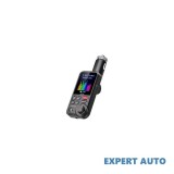 Modulator fm akai , bluetooth, usb, micro sd card reader, functie incarcator telefon, microfon incorporat, egalizator cod: fmt-93bt Alta marca Alt mod
