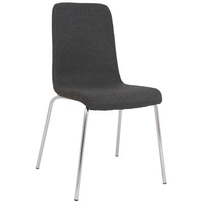 SCAUN KENT - CADRU CROMAT - STOFA S - Stofa S05-gri