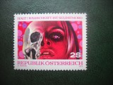 HOPCT TIMBRE MNH 812 LUPTA CONTRA DROGURILOR 1973 -1 VAL AUSTRIA