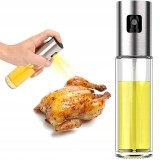 Spray dozator pentru ulei, plastic/sticla, 100ml, 18x4.3cm